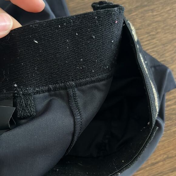 PE NATION Riseball Legging Black Spellout Athleisure Active Pants XS - Picture 12 of 12